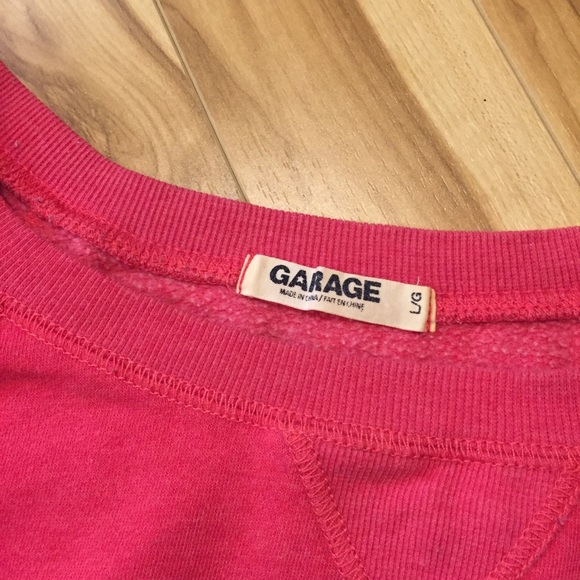 Hot pink long sleeve off shoulder cozy sweater 💕 - Picture 3 of 4